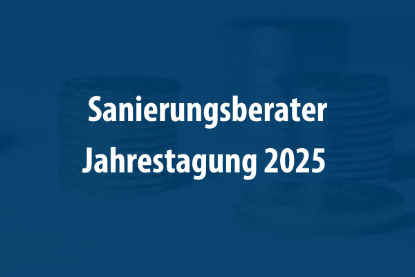 Sanierungsberater Jahres